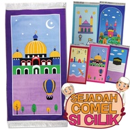 TERMURAH!!! SEJADAH BUDAK WARNA-WARNI VIRAL SEJADAH KIDS/SEJADAH BUDAK CUSTOM GIFT BERAMBU/SEJADAH O