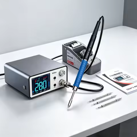 AIXUN T3A/T3B Intelligent Soldering Station Support T12/T245/T210/115 Handle Soldering Iron Tips Ele