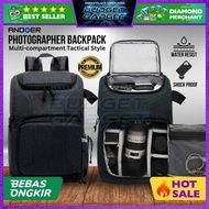 - Andoer DSLR Camera Bag Waterproof Camera Backpack
