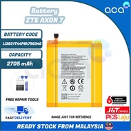 ACA Compatible Battery for ZTE AXON 7 Bateri Li3931T44P8h756346 2705mAh
