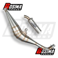 AHM Fizr Ss Two SS2knalpot Stainless PowerBM