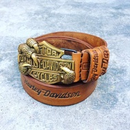 Genuine leather Harley Davidson HD03 belt, Original genuine leather, genuine leather belt