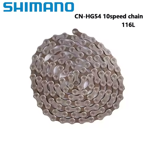 SHIMANO HG40/HG53/HG54/HG93/HG601/HG701 Chain for MTB Bike DEORE 1X10 Speed 10s 10v Mountain Bike Eb
