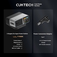 CUKTECH สถานีพลังงานแรงสูง30พอร์ต TA3005U คอมพิวเตอร์เครื่องชาร์จตั้งโต๊ะมือถือฐานอเนกประสงค์แกลเลีย