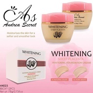 №❒❒Andrea Secret AN023 Sheep Placenta Whitening Foundation Cream Available in Natural &amp; Ivory White