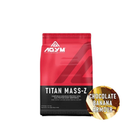 AGYM Nutrition Titan Mass-Z Weight Gainer 2kg - 13 Flavours
