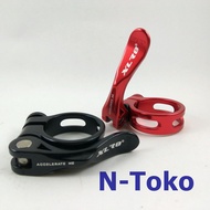 Seatclamp Sepeda XLR8 Alloy 31.8 Dan 34.9