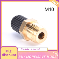 💖【Lowest price】LANG 1/4 Inch NPT Solid Nickel Plated Brass Air Compressor Tank Fill Valve