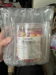 全新 LEOBOG 靈動軸 V3 潤油版 100顆 線性軸 機械鍵盤 熱插拔 軸體 鍵盤 凱華 高特 cherry 機械軸 filco  keychron ducky leopold