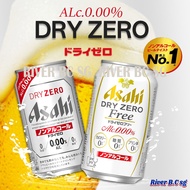 Asahi [Non-alcoholic beer] Zero Calorie, Zero Sugar Free Non-alcoholic Beer 350ml - Directly from Ja