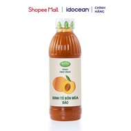 Four seasons peach smoothie 1000ml - Osterberg, suitable for fruit tea and yogurt drinks
