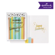 Hallmark Birthday Greeting Card (WONDERFUL YOU) with Envelope 18cm x 13cm