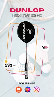 Dunlop Badminton Racket (Single)