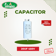 Vespa Air Compressor Motor Starting/Running (Dual) Capacitor for DC, 1/4Hp/ 1/2Hp/ 1Hp/ 2Hp (Origina