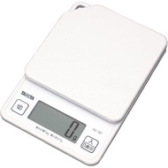 Tanita KD-187 WH Cooking Scale, 0.3 oz (1 g) Units of Up to 2.2 lbs (1 kg), Includes Hook Holes for 