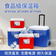 Portable Car Fridge Box - Commercial Cooler for Insulin & Food Storage - Thermal Ice Box Keep Cold/H