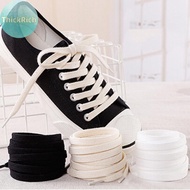 ThickRich 1Pair 100CM/120CM/140CM/160CM Cotton Thick Flat Shoelace Sports Casual Shoe Lace MY