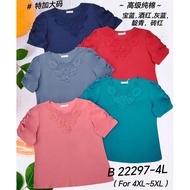 💥READY STOCK 💥100% 68 Brand Sixty Eight Brand Blouse 68牌子 B22297 4L-5L