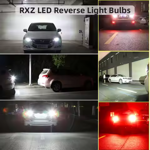 RXZ 1PC Canbus W16W T15 920 921 912 LED 4014 45 chips Reverse Light Bulbs Backup Parking Light Lamp 