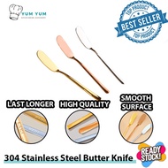 Yum Yum Stainless Steel Butter Knife Spreader Knife Jams Knifes Cutlery Breakfast Tool
