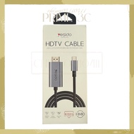[yesido] HDMI Adapter Cable Type-C to HDMI Video Cable 4K Ultra HD Cable Length 2m Projection Conver