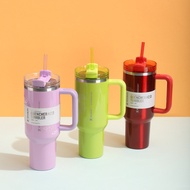 40oz STANLEY Thermos Cup STANLEY Same Style Cup Car Cup Stainless Steel Straw Cup