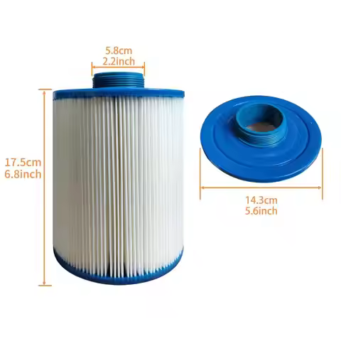 Hot spring filter size 175MM X 143MM swimming pool and hot spring paper filter element FD2011-A