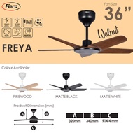 FIERO FREYA CEILING FAN 36″ / 42″ / 48″ / 56″ – ENERGY SAVING DC MOTOR WITH REMOTE CONTROL