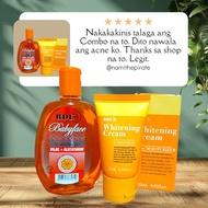 RDL KOJIC+GLUTATHIONE FACIAL CLEANSER + WHITENING CREAM SET