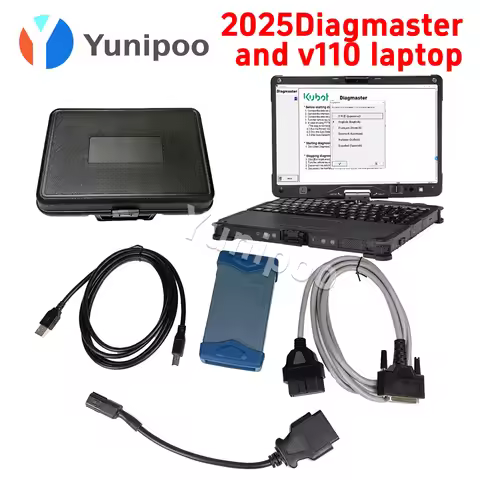 DST-i diagnostic tool equipped with v110 laptop and Denso Diagmaster software - clearing fault codes