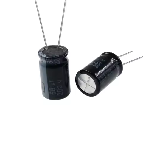 200V 22mF 33mF 47mF 68mF 100mF 220mF 330mF Radial Aluminum Electrolytic Capacitor
