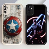 Casing hp For Samsung A05S A16 A04s A24 A15 A35 A25 A14 A34 DK-58 Captain America