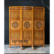 partition kayu jati original pembahagi ruang kayu original wood screen with best price