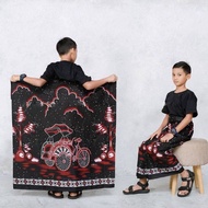 (COD) SARUNG ANAK SD DAN SMP MOTIF KANG SANTRI SARUNG BATIK SARUNG AZZAHIR SYUBBANUL MUSLIMIN GUS AZMI SARUNG KANG SANTRI HARI SANTRI - ELLNA STORE