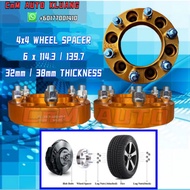 4x4 4x2 4wd 2wd Wheel Spacer Rim Spacer 32mm 38mm Thickness Universal Hilux Ranger Dmax D-max Triton