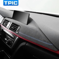 TPIC For BMW F30 F32 F34 Made of Alcantara Dashboard Panel Car Interior Instrument Strips Trim Perfo