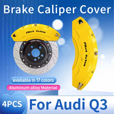 For Audi Q3 Car Brake Caliper Cover For Audi Q3 SUV Sportback 30/35/40/45/55 TFSI e TDI 1.5T 2.0T 2.