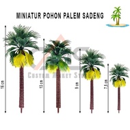 Miniature Palm Tree Sadeng Plastic Palm Tree Model/