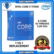 Processor INTEL CORE i7 11700K 3.6 GHz BOX SOCKET 1200 3 Years Warranty