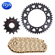 520 14T 44T Motorcycle Front Rear Sprocket Chain Set For Honda VTR250 MC33 1998-2017 CB250 Hornet MC
