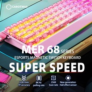 IROK CAROTMAS MER68 MAX RT0.001mm 8K Magnetic Switch Esports Gaming Keyboard 68 Keys Mercury68 Quick