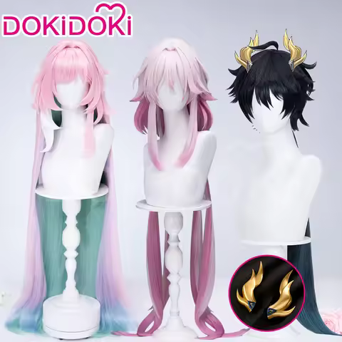 IN STOCK Evernight Cyrene Dan Heng Wig Game Honkai: Star Rail DokiDoki Dan Heng Permansor Terrae Hor