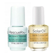 Divine nail care and care duo CND Solar Oil and Rescue RXx 3.7ml
