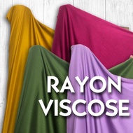 Kain Rayon Viscose Rayon Premium Harga Per Setengah Meter