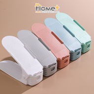 (HOME+) Adjustable Upgraded Shoe Organizer | Shoe Rack | Shoe Stacker | Shoe Organiser - simple styl