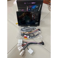 2 Screens 9 Inches Ram 4 Rom 32 1k CarPlay Screen With Plug-In Mask For HILUX CHAMP 2024 + Car