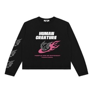 Thenational Longsleeve Boxy Crop 24s Tshirt Creature Long Sleeve