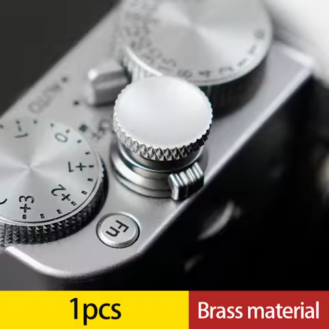 Camera Metal Shutter Release Button Triggers Key for Fuji Fujifim XT50 XT30 XT30II XT4 X100V X100VI 