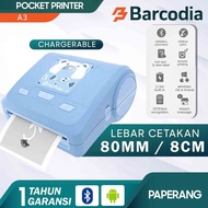 PERIPAGE A3 BLUETOOTH PRINTER MINI THERMAL FOTO PRINTER 80MM PRINTER BLUETOOTH 80MM