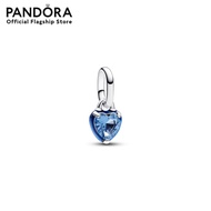 Pandora ME Blue Chakra Heart Mini Dangle Charm จี้ชาร์ม ชาร์ม จี้ชาร์มแพนดอร่ามี หัวใจ แพนดอร่า